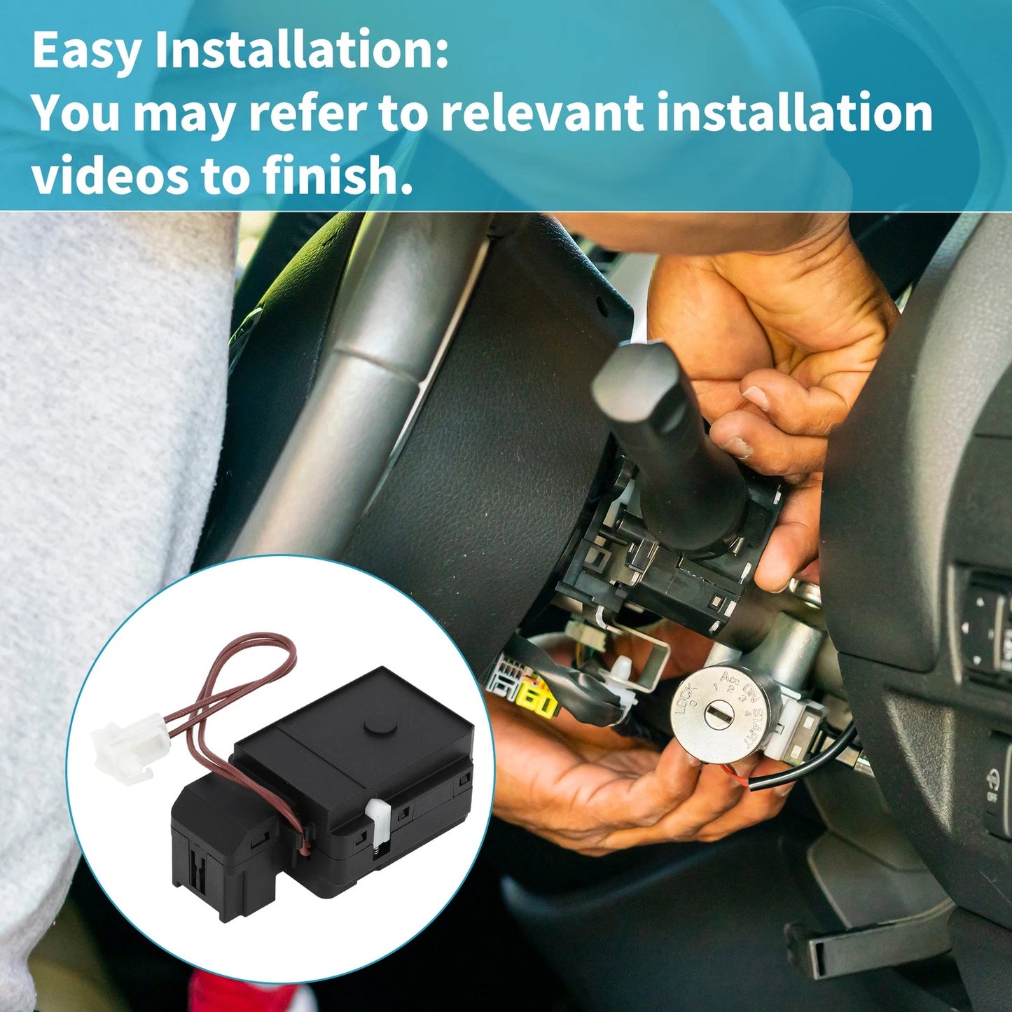 Ignition Lock Cylinder Switch Assembly for Cadillac Escalade