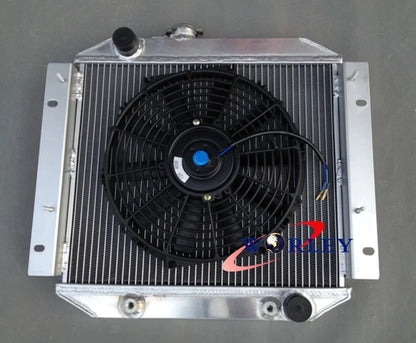 Aluminum Radiator + Fan for Ford Escort (1971-1980)