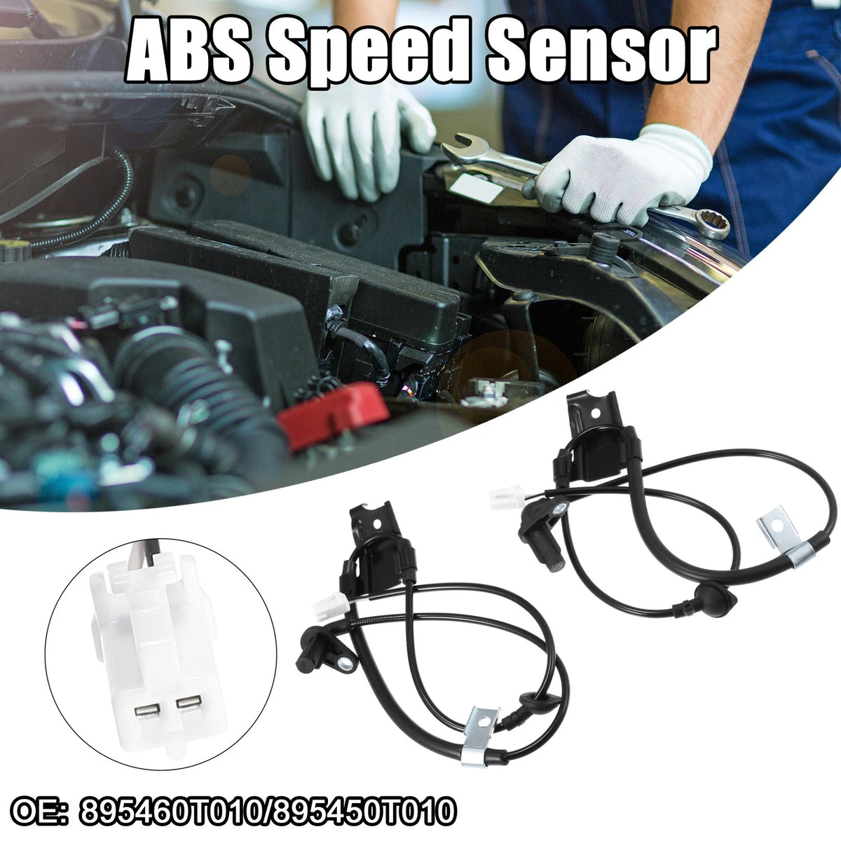 Set  Rear ABS Wheel Speed Sensors for Toyota Venza (2009-2015)
