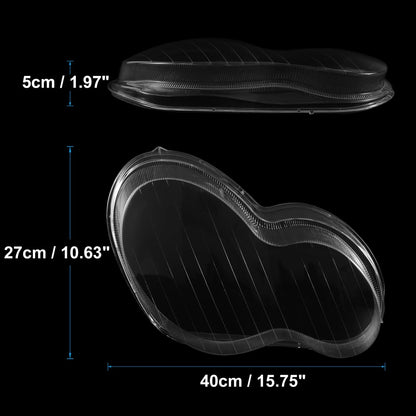 Front Headlight Lens Cover for Mercedes-Benz C230 (2006-2007)
