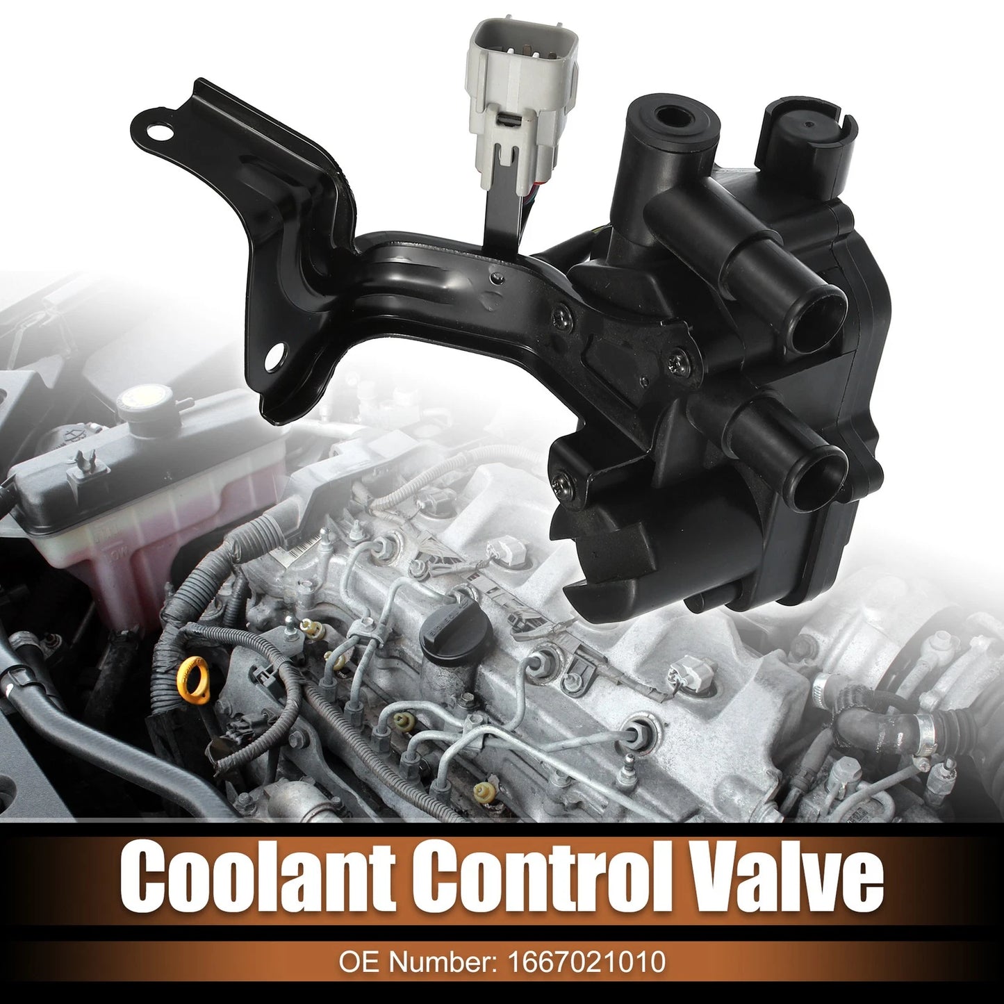 Coolant Flow Control Valve Water Valve for Toyota Prius (2004–2009)