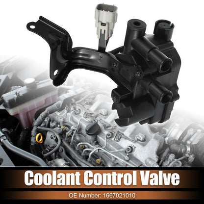 Coolant Flow Control Valve Water Valve for Toyota Prius (2004–2009)
