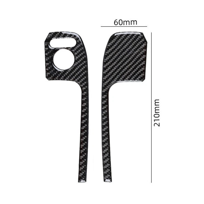 Carbon Fiber Interior Door Handle Trim for Acura TL (2009-2014)