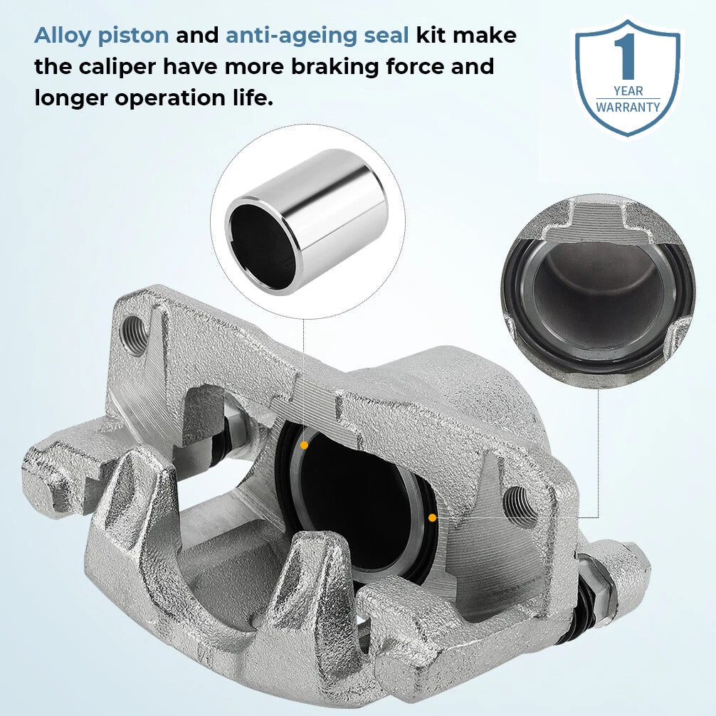 Front Left Brake Caliper for Honda Pioneer 700/500 SXS700/SXS500 (2014–2023)