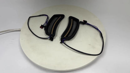 Black Mesh LED Fairing Vent Lights for Harley Low Rider El Diablo (2022)