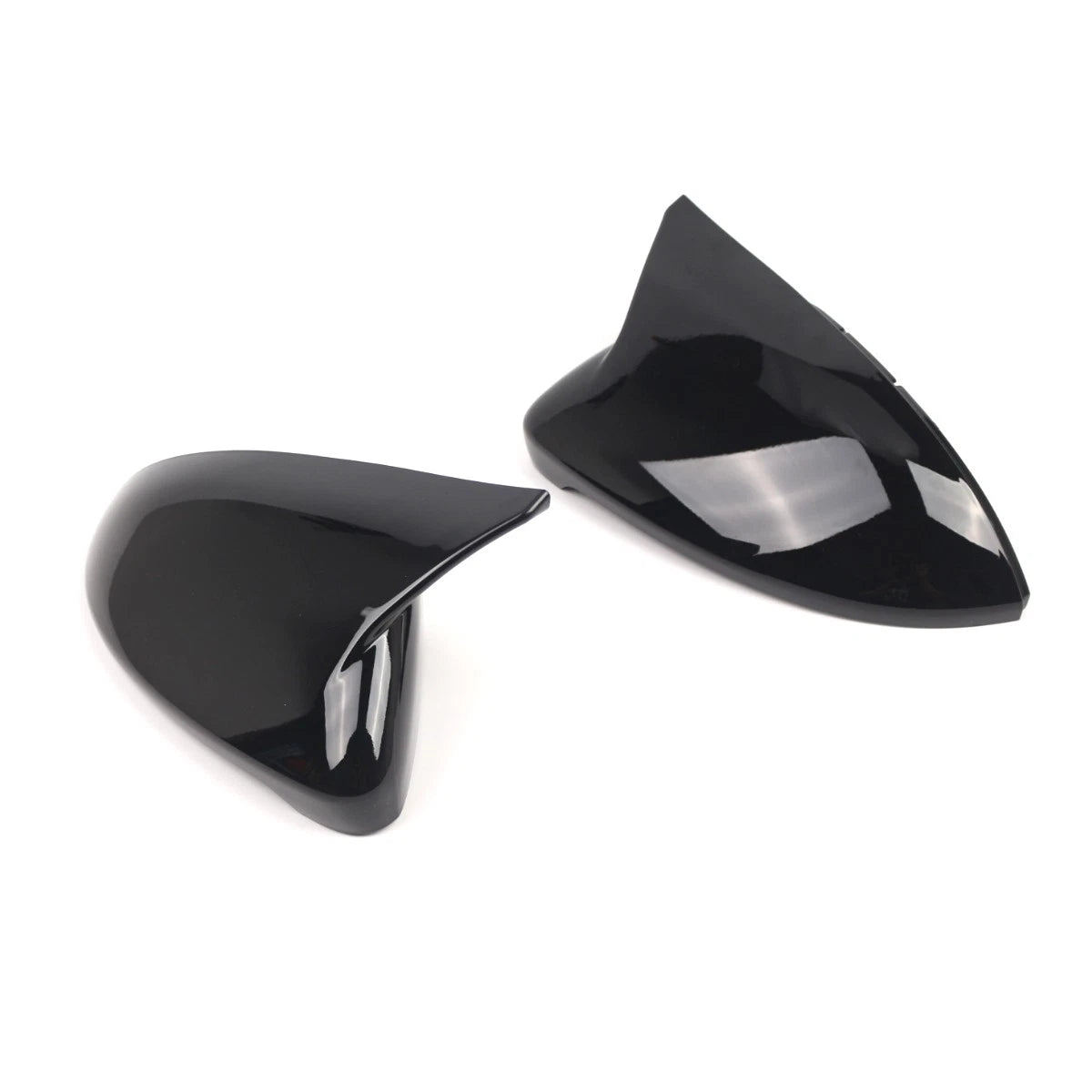 Gloss Black Side Wing Mirror Caps for Golf MK7 MK7.5 (2014–2021)