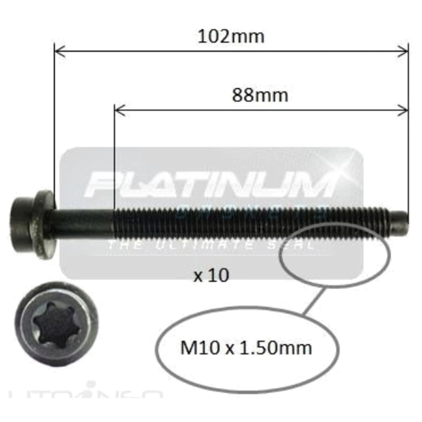 Engine Cylinder Head Bolt Set for Ford Focus (2002-2005)