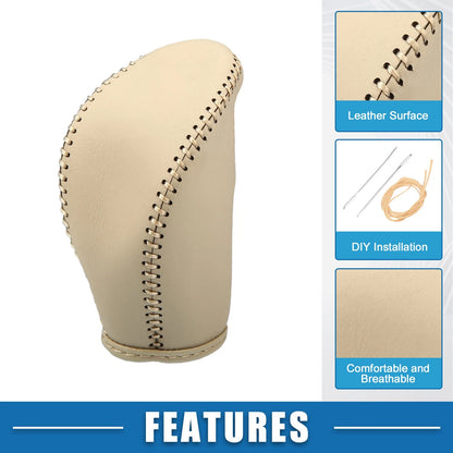 Faux Leather Gear Shifting Knob Cover for Nissan Altima (2013-2018)