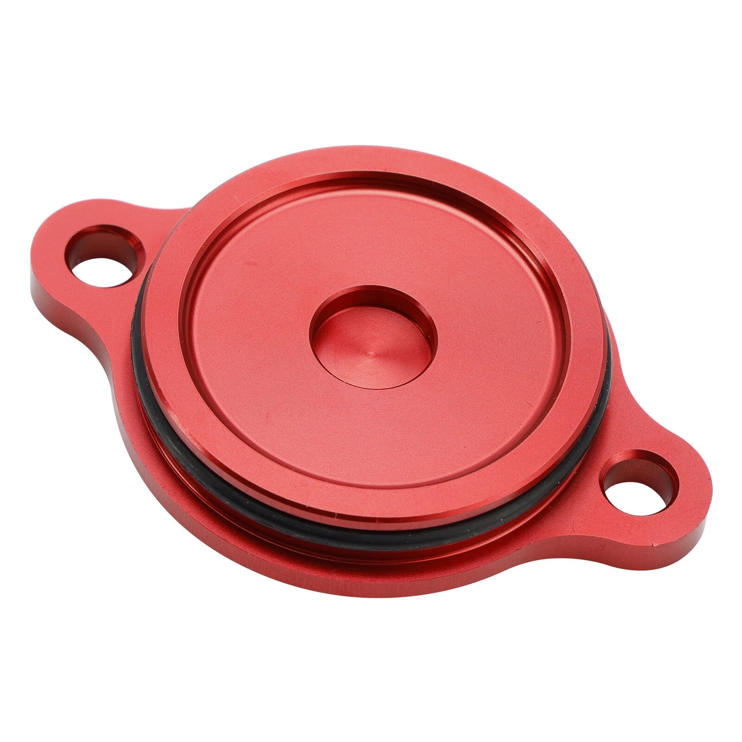 CNC Oil Filter Cover - Red for Honda ST 125 Dax, MSX 125, Grom, Z 125, Monkey C 125 (2021-2023)