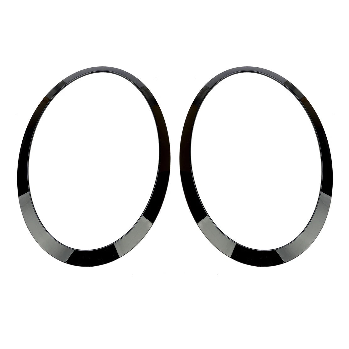Headlight Trim Rings for 2014-2018 Mini Cooper F55 F56 F57 - Black (2014-2018)