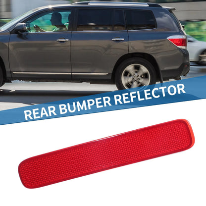 2 x Rear Left Bumper Reflector for Toyota Highlander (2011–2013)