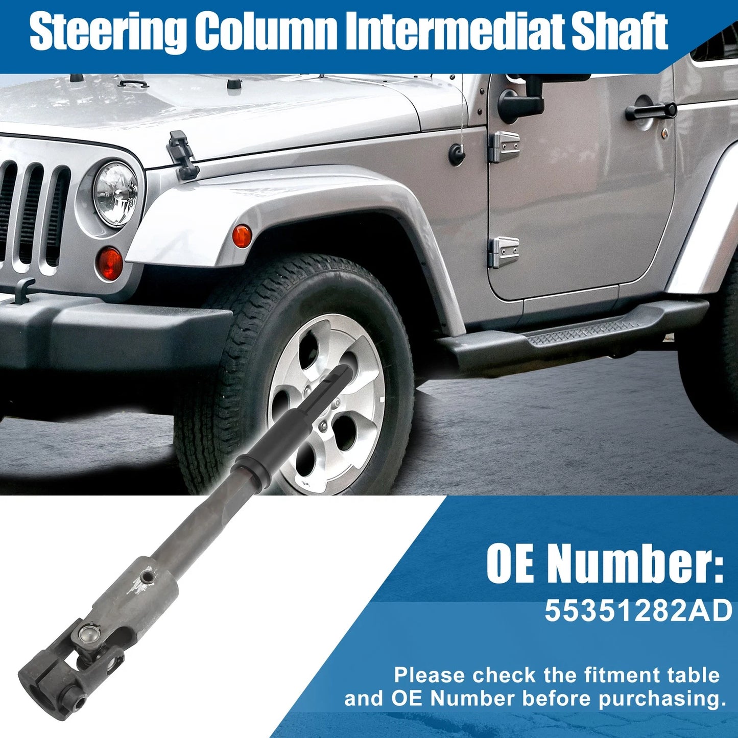 Intermediate Steering Shaft for Jeep Wrangler (2011-2017)