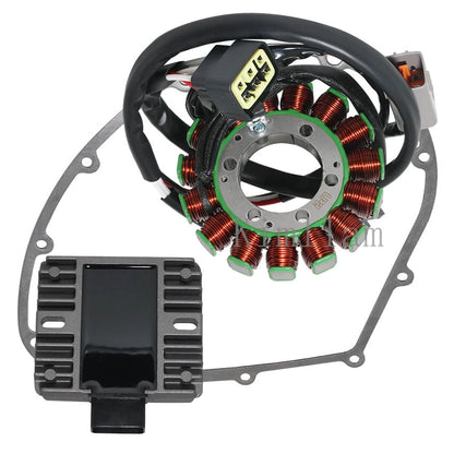 Stator Coil, Regulator, Gasket for Kawasaki VN900 Vulcan 900 Classic (06-23)