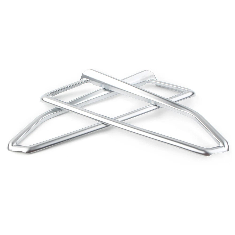 Matte Chrome Front Light Trim Accents for Honda Goldwing GL1800 (2018-2023)