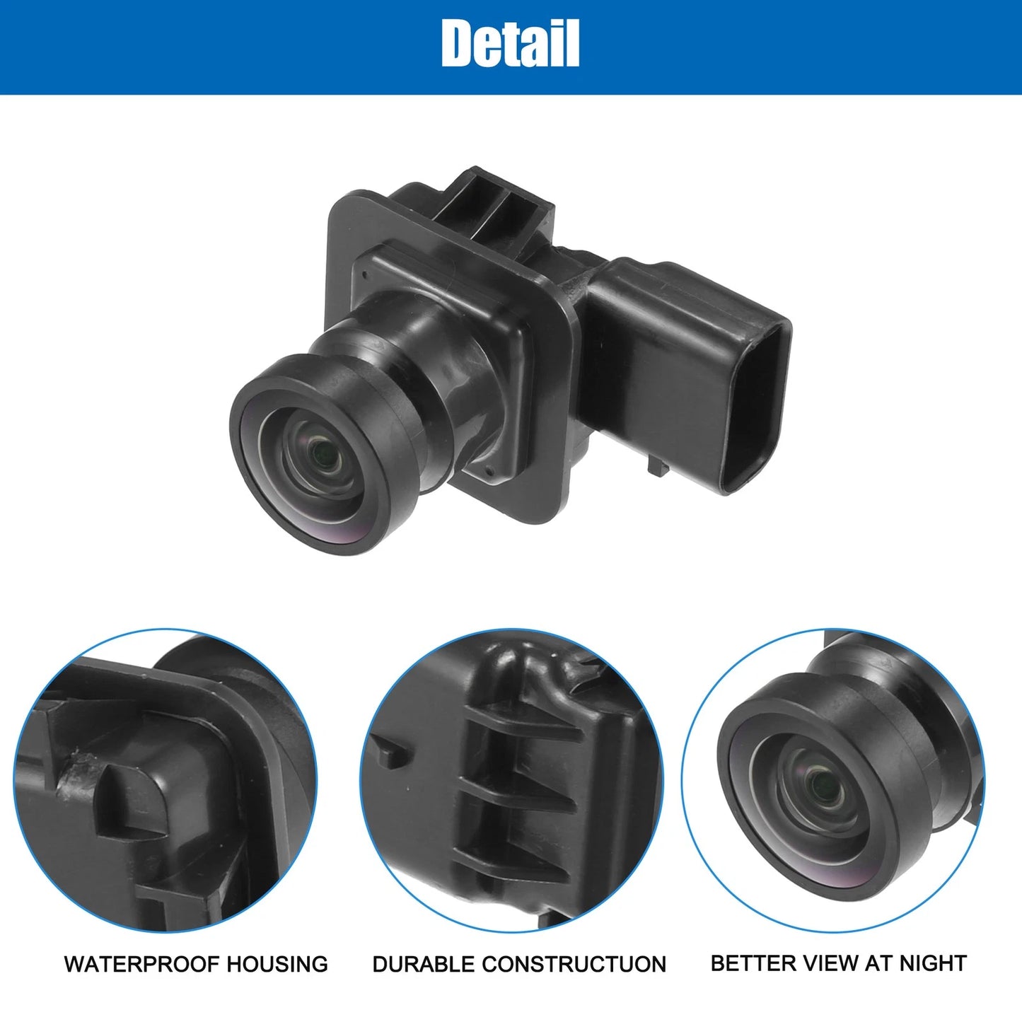 Car Rear View Backup Camera for Ford Transit (2014-2023)
