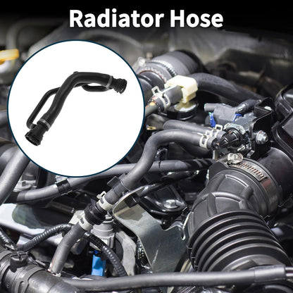 Radiator Hose for BMW E60 550i 2006-2010 Rubber Water Pipe 2 x Hoses