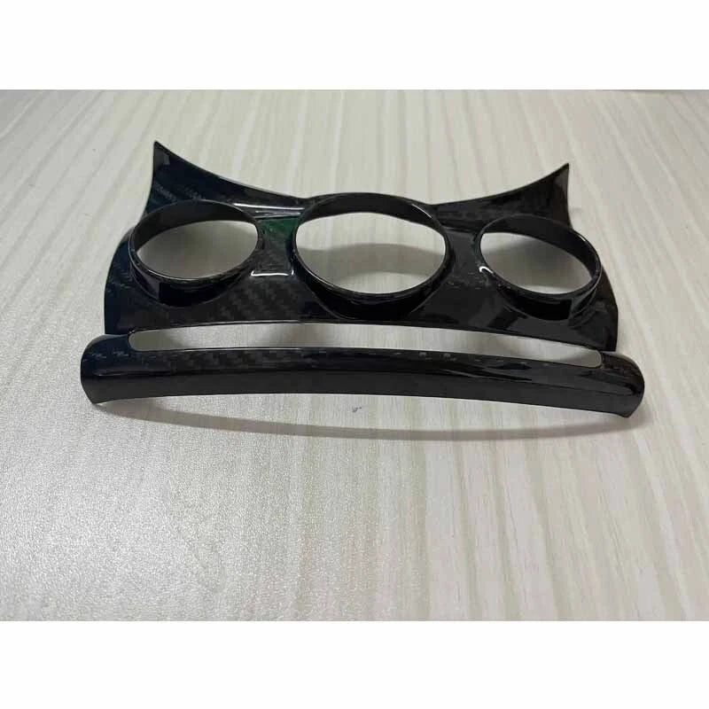 Dry Carbon Fiber AC Control Panel Cover Trim for Mini Cooper F55/56/57