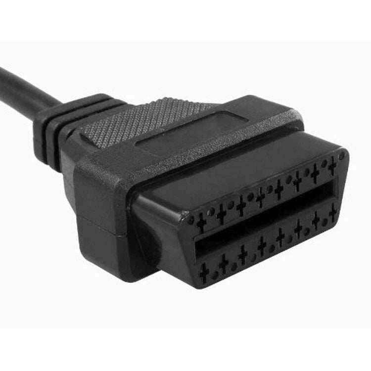 5 Pin OBD1 to 16 Pin OBD2 Diagnostic Connector Cable Fit for Honda Acura
