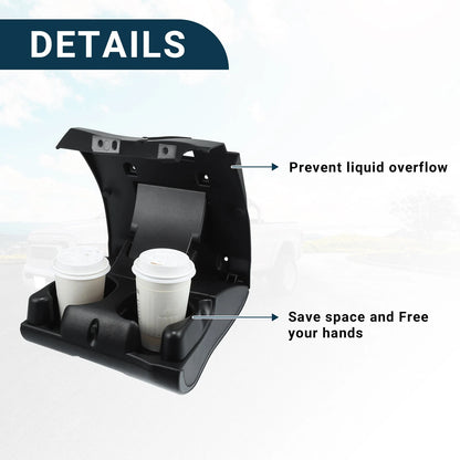 Auto Cup Holder for Dodge Ram 1500 Black (1998-2001)