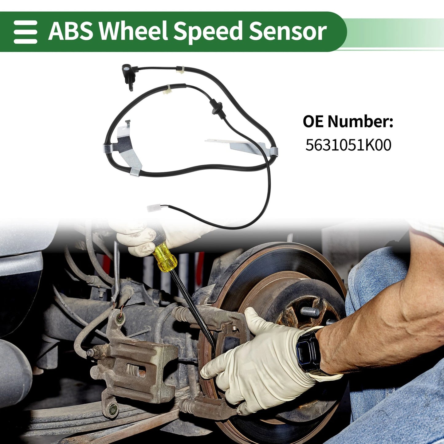 ABS Wheel Speed Sensor for Suzuki Splash (2008-2014)
