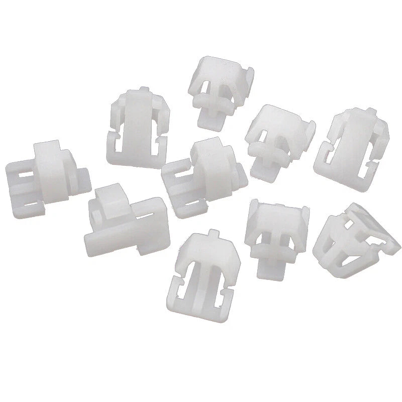 10Pcs White Body Side Molding Clips for Honda Civic CR-V Pilot (2001-2023)