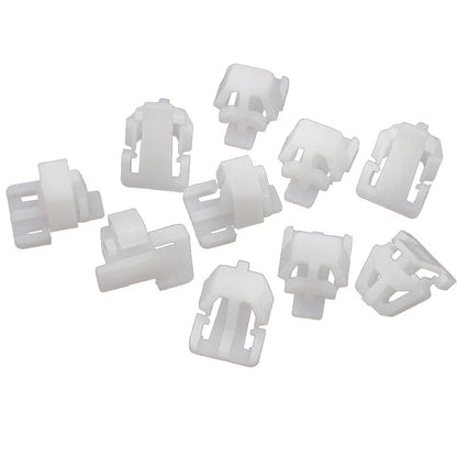 10Pcs White Body Side Molding Clips for Honda Civic CR-V Pilot (2001-2023)