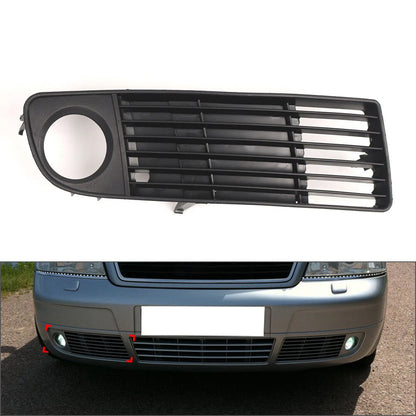 Front Bumper Fog Light Grille Cover Right Side for Audi A6 (1997-2001)