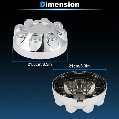 Silver Tone Wheel Hub Center Cap for Dodge Ram 1500 (06 - 08)