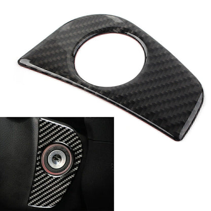 Carbon Fiber Ignition Switch Start Button Trim for Subaru Forester (2013-2018)