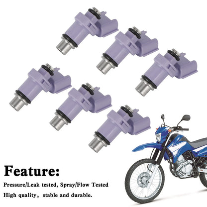 6 x Fuel Injectors for Yamaha 250 Outboard Motor