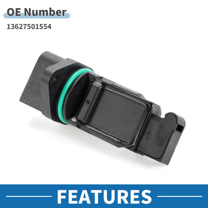 MAF Mass Air Flow Sensor for BMW 745i V8 4.4L E65 (2002-2003)