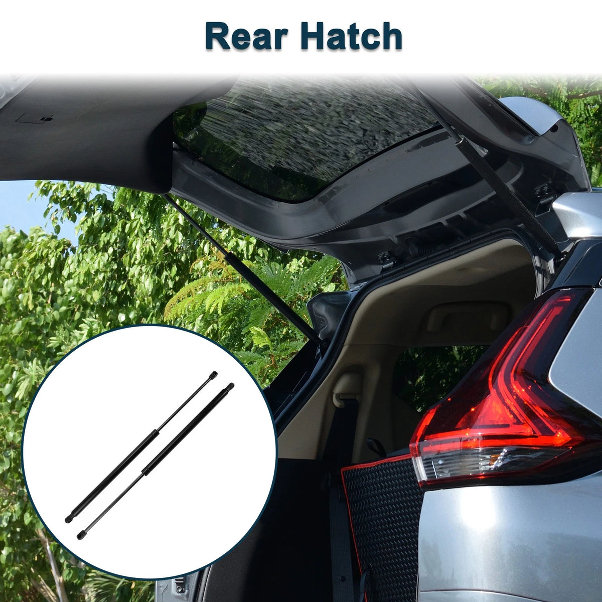 Rear Hatch Lift Supports for Toyota Sienna Mini Cargo Van (2011-2023)