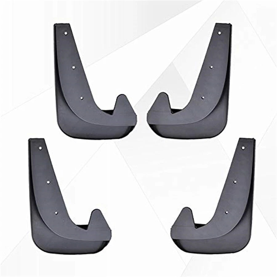 4Pcs EVA Plastic Mudflap Splash Guards for Universal Cars (No Year Specified)