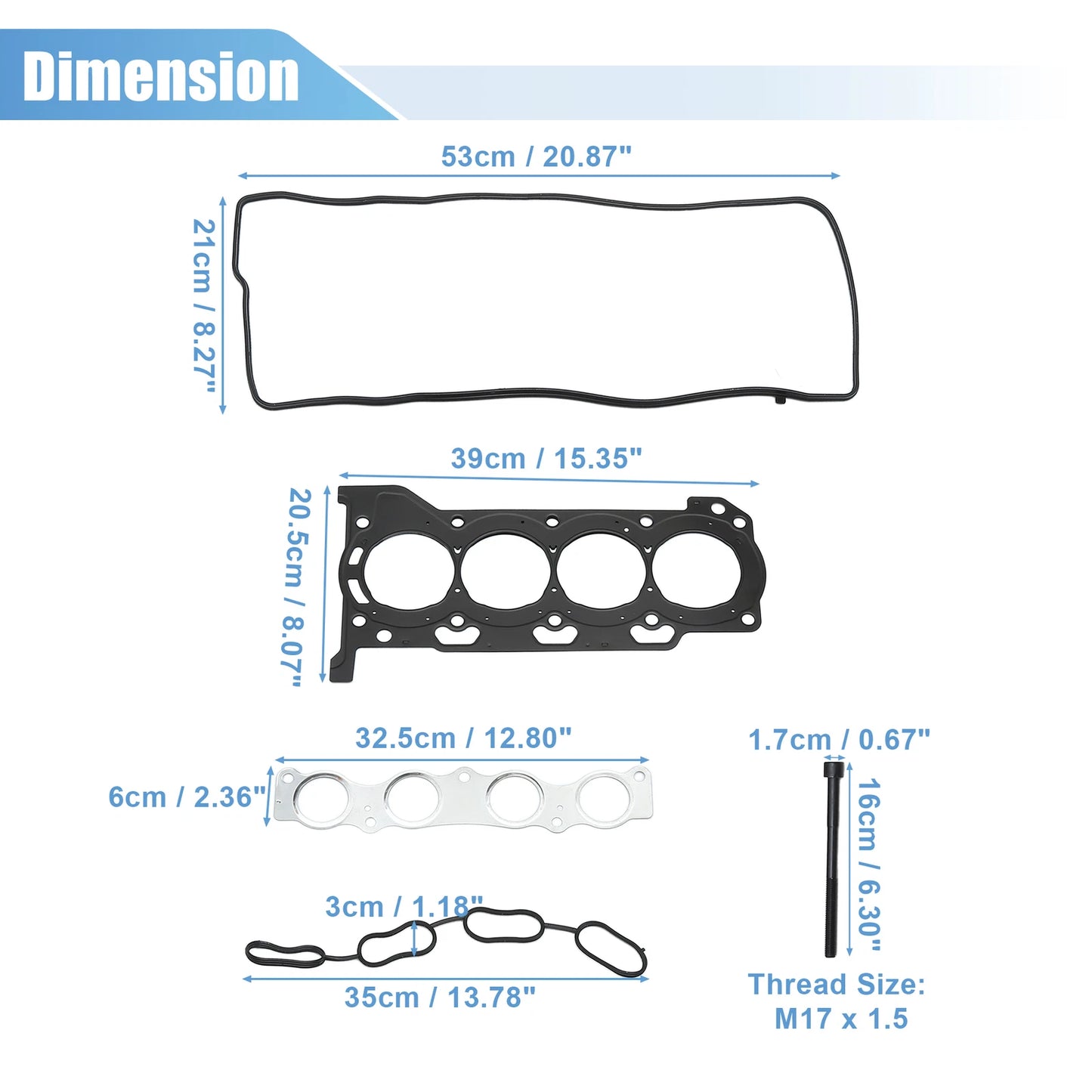 Engine Cylinder Head Gasket for Lexus CT200h (2011)