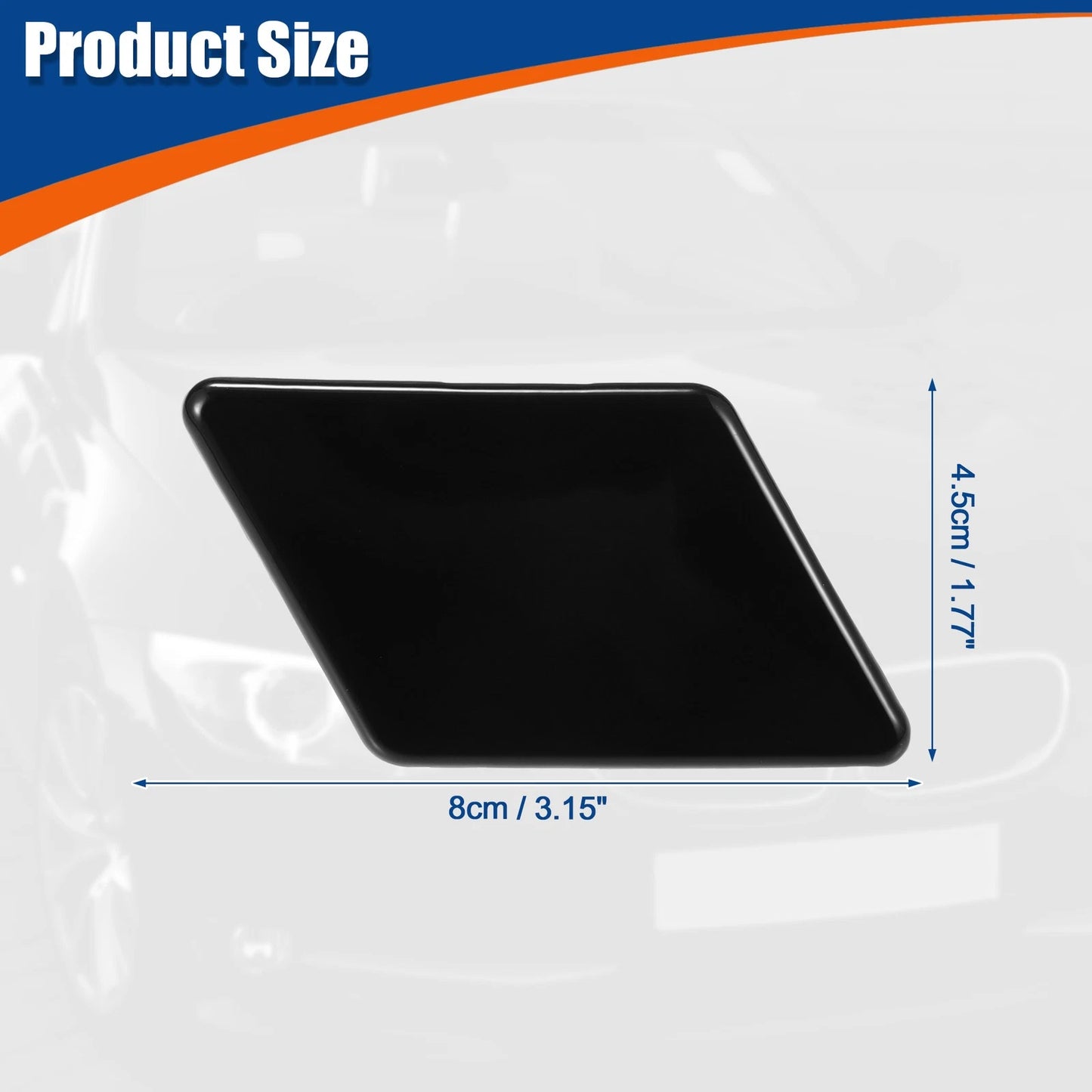Right Side Front Bumper Washer Nozzle Cover for BMW 3 Series E90 (2007-2013)