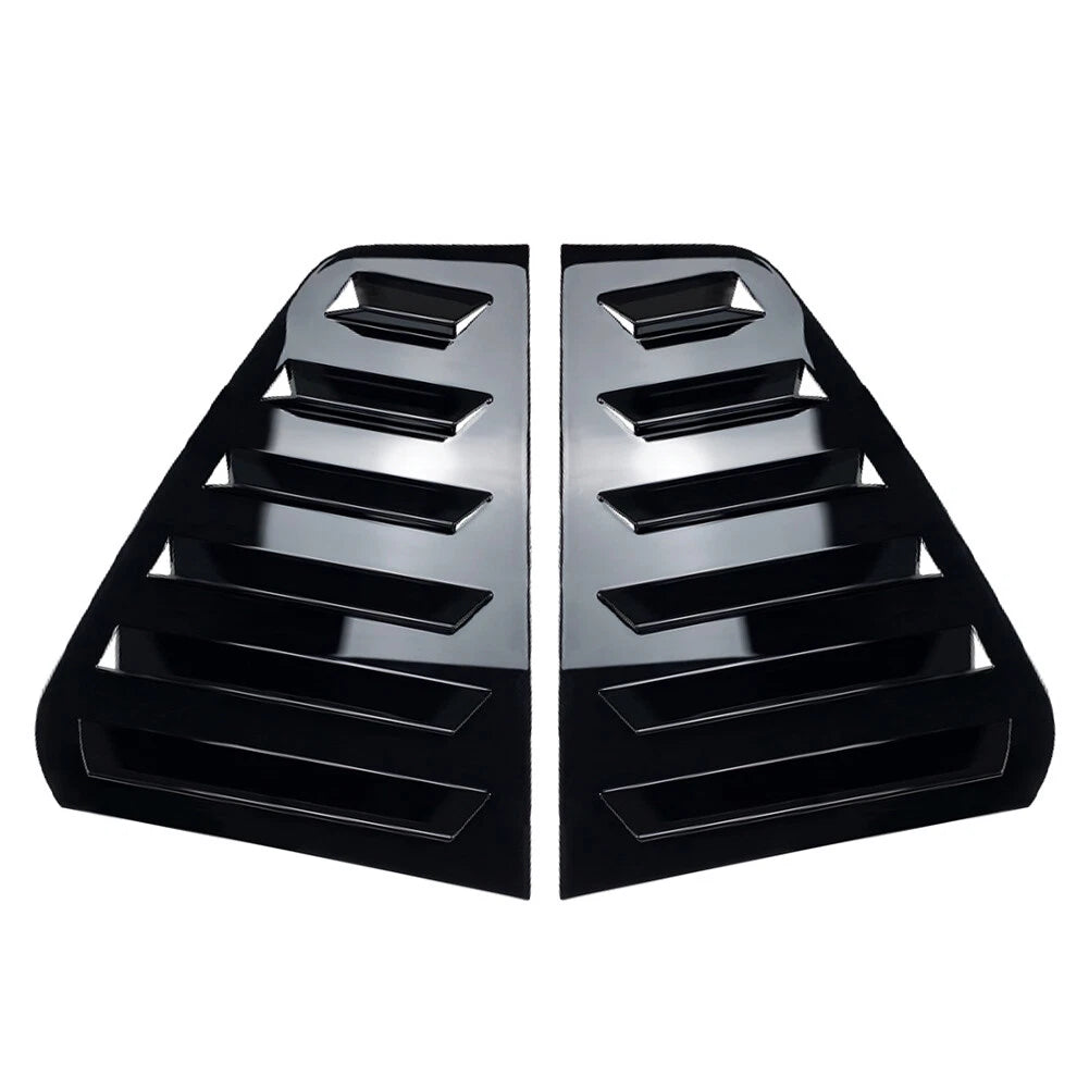 Rear Window Side Vent Shutter Louvers for VW Golf MK7 MK7.5 (2014-2019)