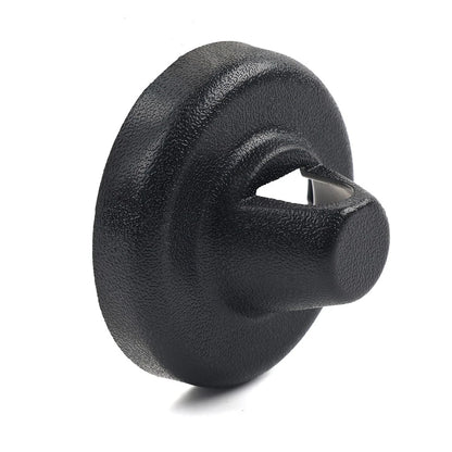 Black Radio Antenna Mount Base Cover for Jeep Wrangler JK JL Gladiator JT