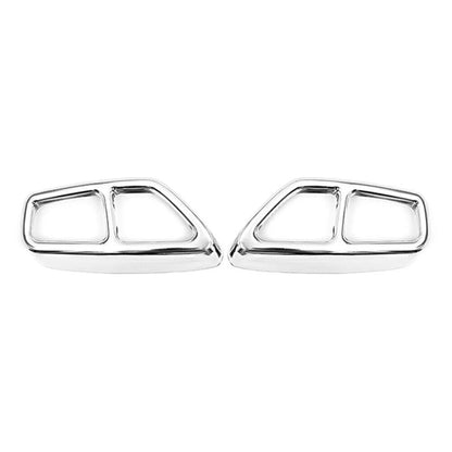 Exhaust Muffler Pipe Tip Tailpipe Cover Trim for BMW 5 Series G30 G31 (2018-2022)
