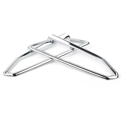 Motor Gloss Chrome Front Light Trim Accents for Honda Goldwing GL1800 (2018-2023)