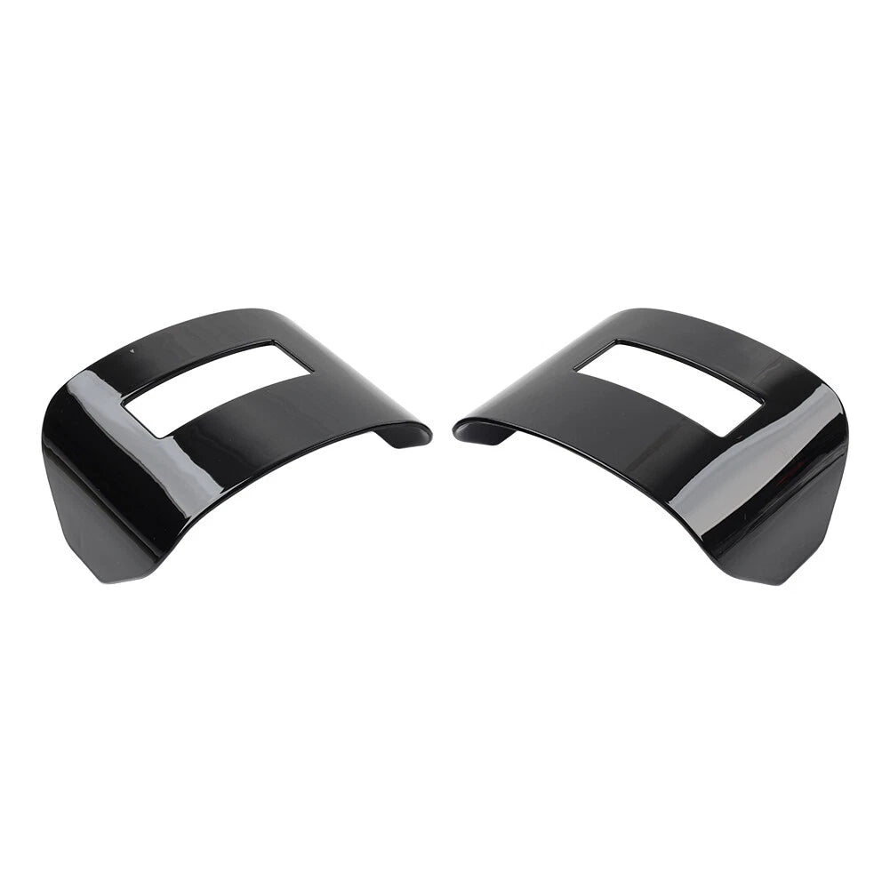 Black Tail Light Visor Covers for Harley Tri Glide FLHTCUTG, Street Glide FLHXXX