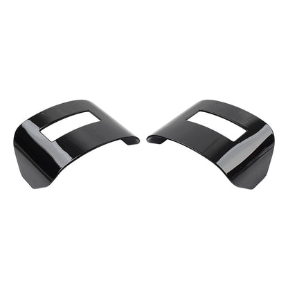 Black Tail Light Visor Covers for Harley Tri Glide FLHTCUTG, Street Glide FLHXXX