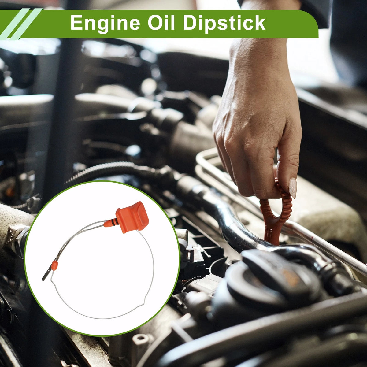 Engine Oil Dipstick for Honda Accord Coupe 2-Door 3.0L (2003)