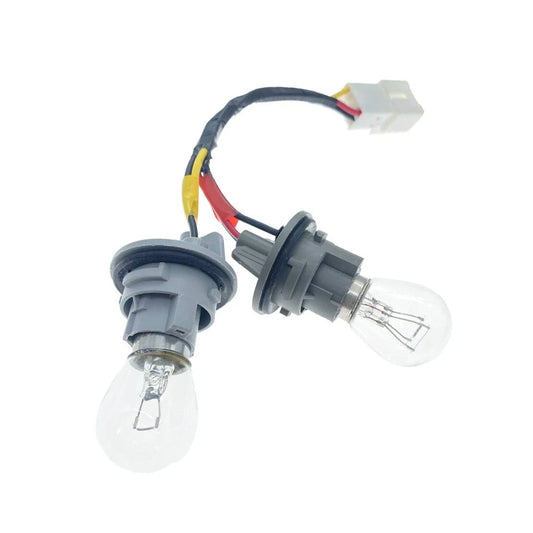 1x Outer Tail Light Socket Harness w/ Bulb for Kia Forte (2013-2016)