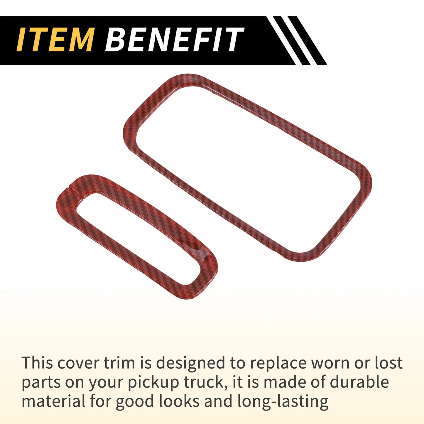 Center Console Gear Shift Ring Panel Cover Trim for Jeep Wrangler JK (2007-2018)