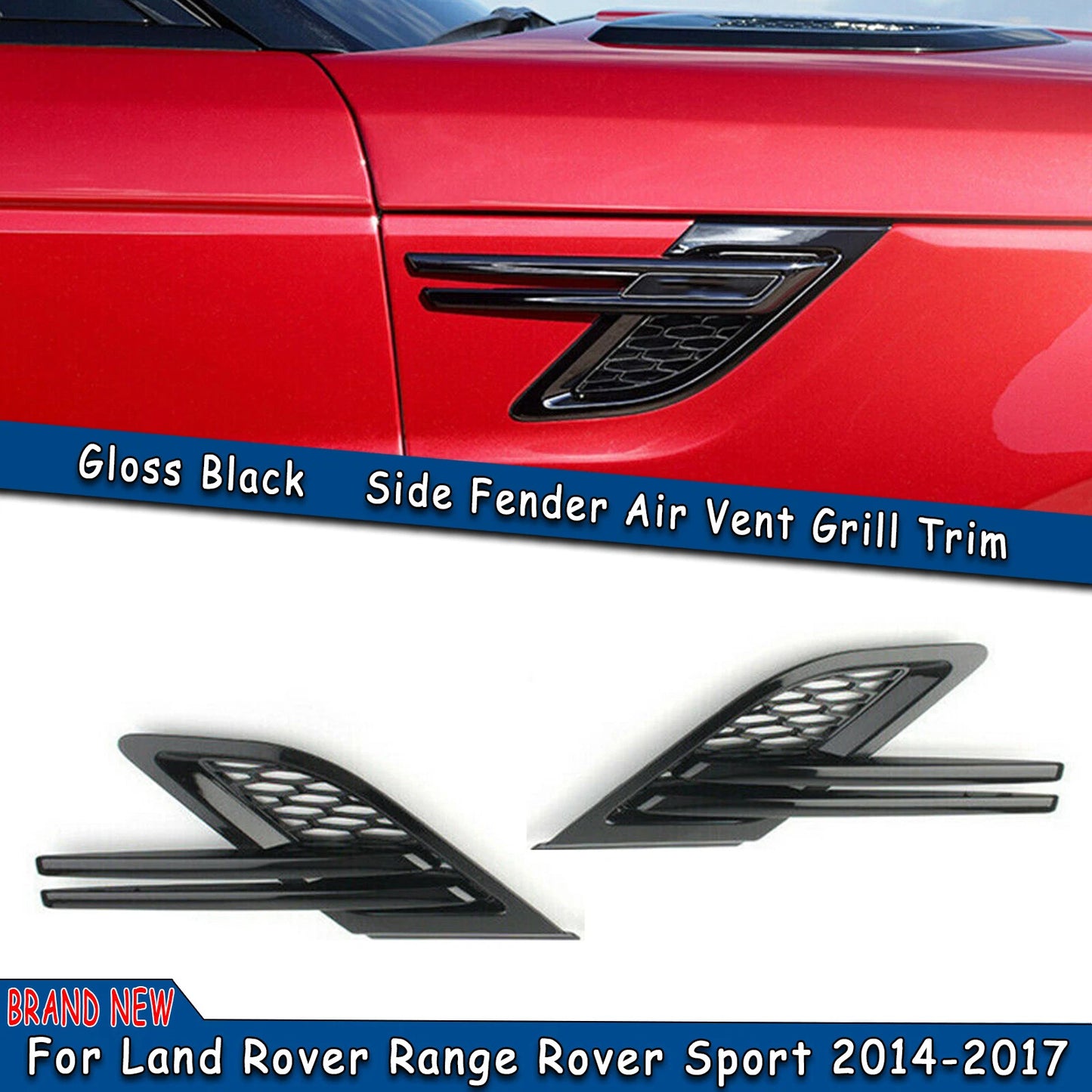 Side Air Vent Mesh Grille for Land Rover Range Rover Sport (2014-2017)