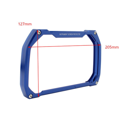 CNC Speedometer Cover Protector Blue for BMW R1200GS (2018-2020) R1250GS (2019-2020)