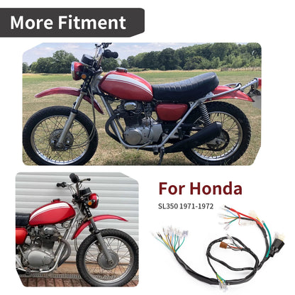 Wiring Harness for Honda SL350 Motosport 350 (1971-1972)