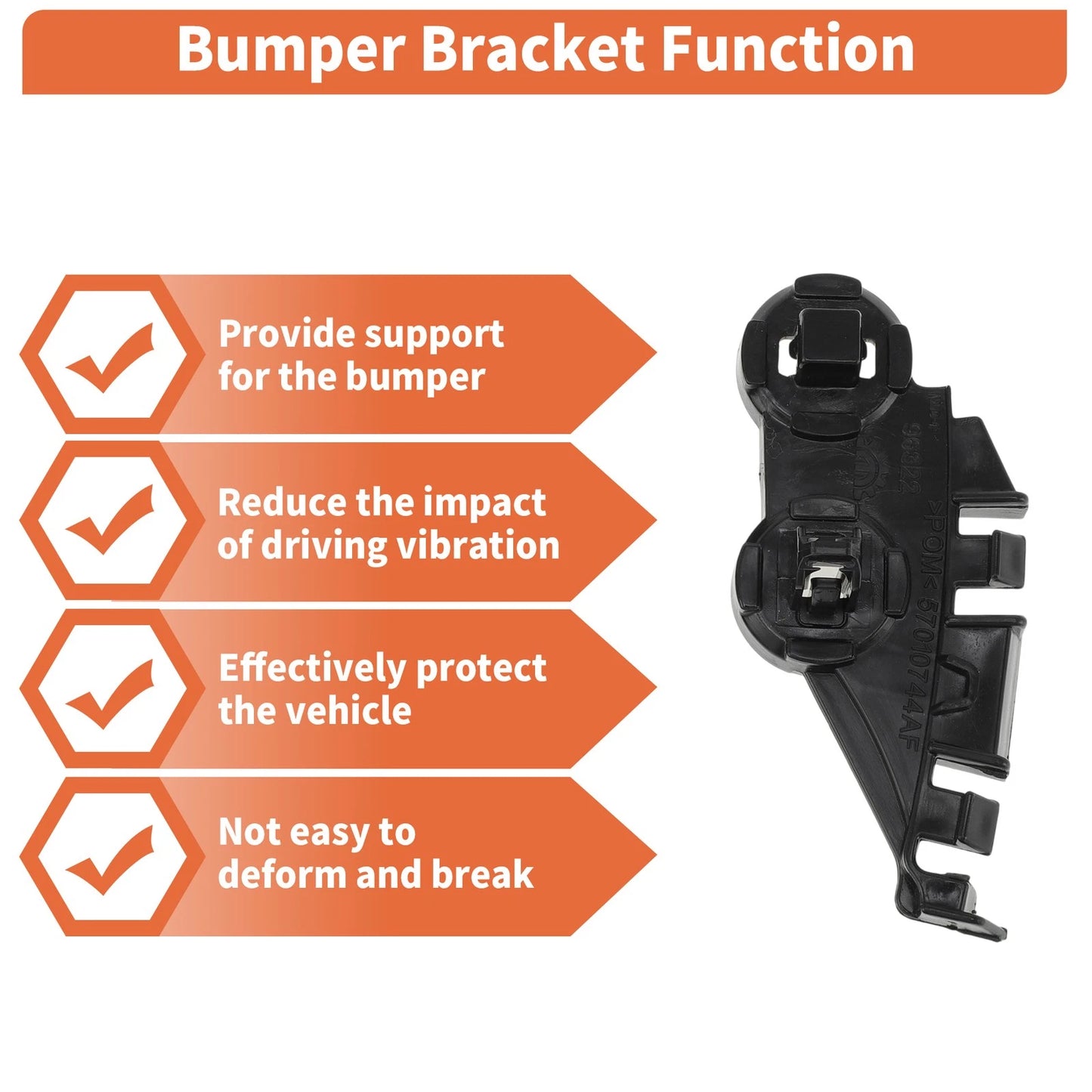 Bumper Bracket Retainer 1 x for Chrysler 300 (2011 - 2021)