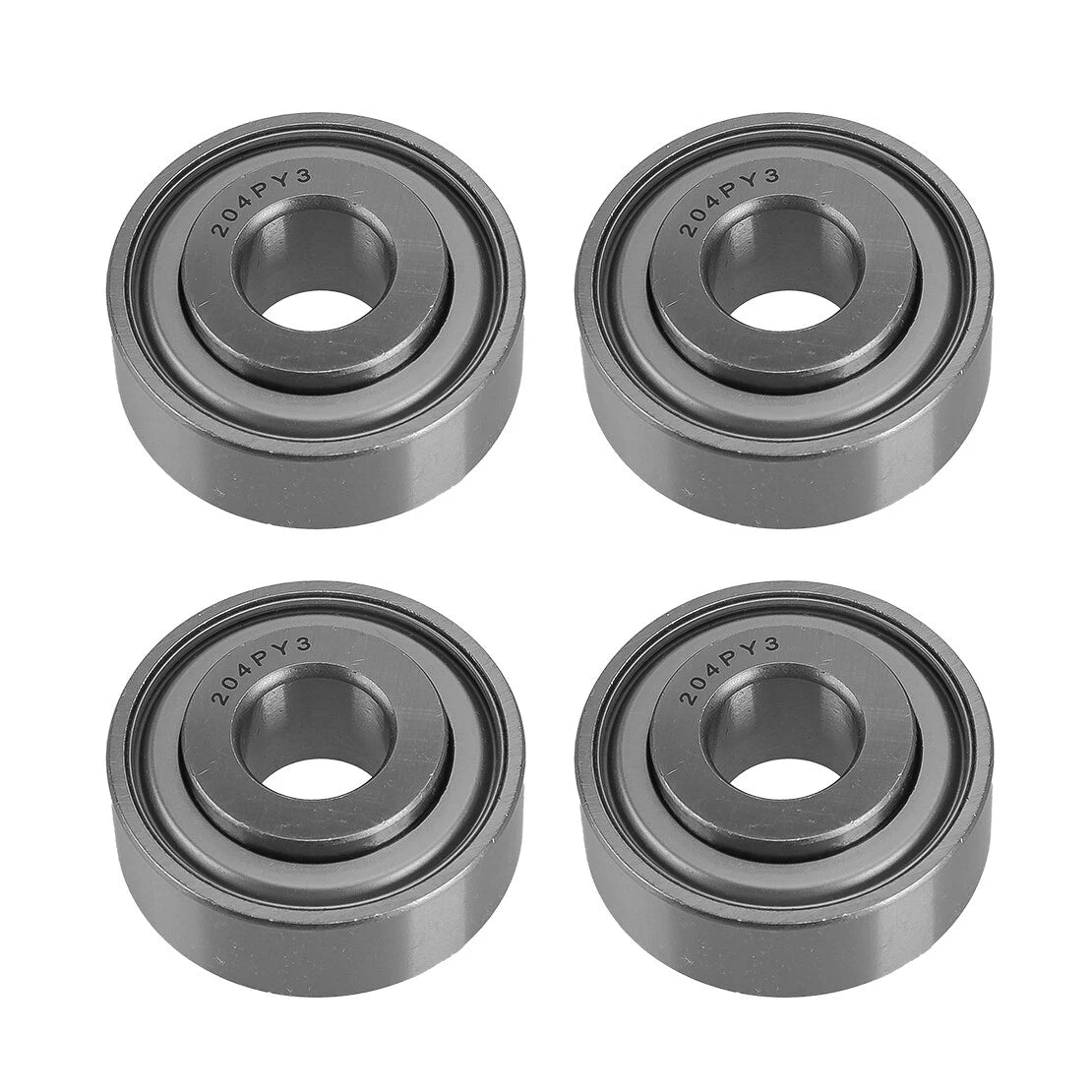 4pcs 0.63" Bore Bearings for John Deere AA21480, 204PY3, 204FREN