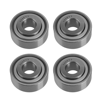 4pcs 0.63" Bore Bearings for John Deere AA21480, 204PY3, 204FREN